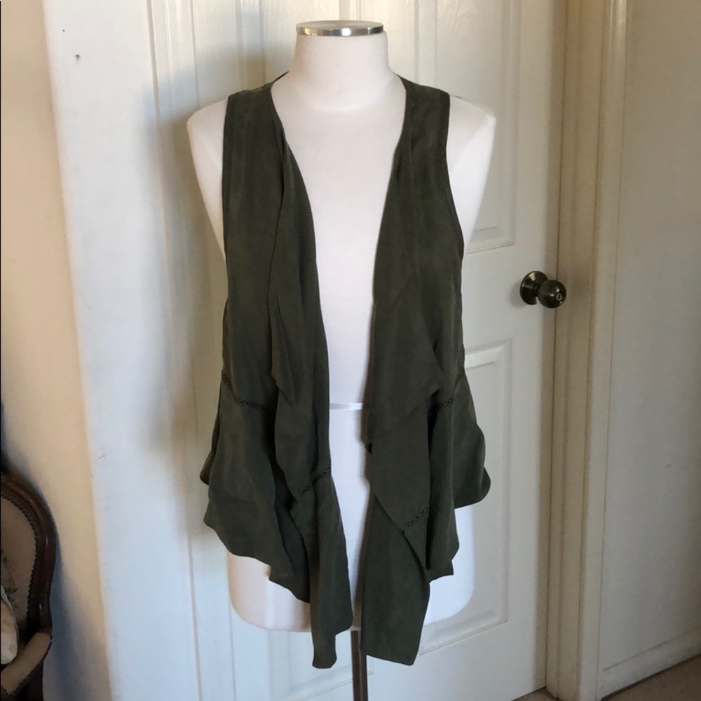 Free People Ruffle Vest